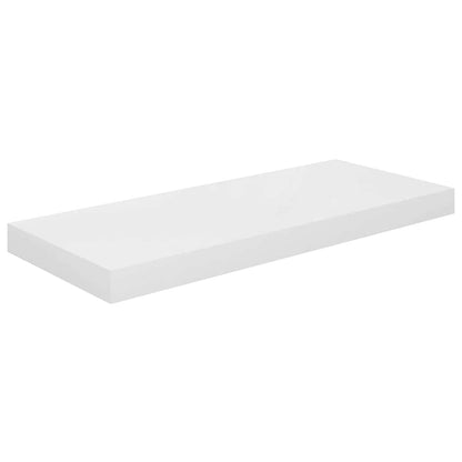 Scaffali a Parete 4 pz Bianco Lucido 60x23,5x3,8 cm in MDF | homemem39
