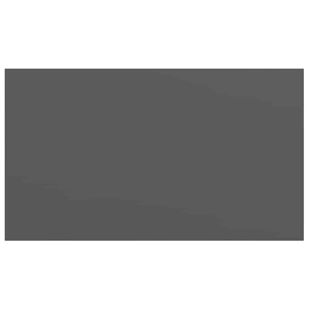 Scaffali a Parete 4 pz Grigio Lucido 40x23,5x3,8 cm in MDF | homemem39