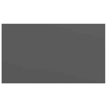 Scaffali a Parete 4 pz Grigio Lucido 40x23,5x3,8 cm in MDF | homemem39