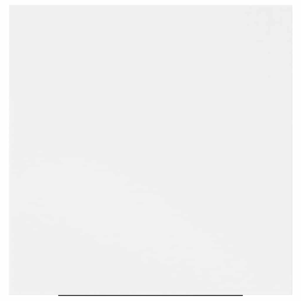 Scaffali a Parete 2 pz Bianchi 23x23,5x3,8 cm in MDF | homemem39