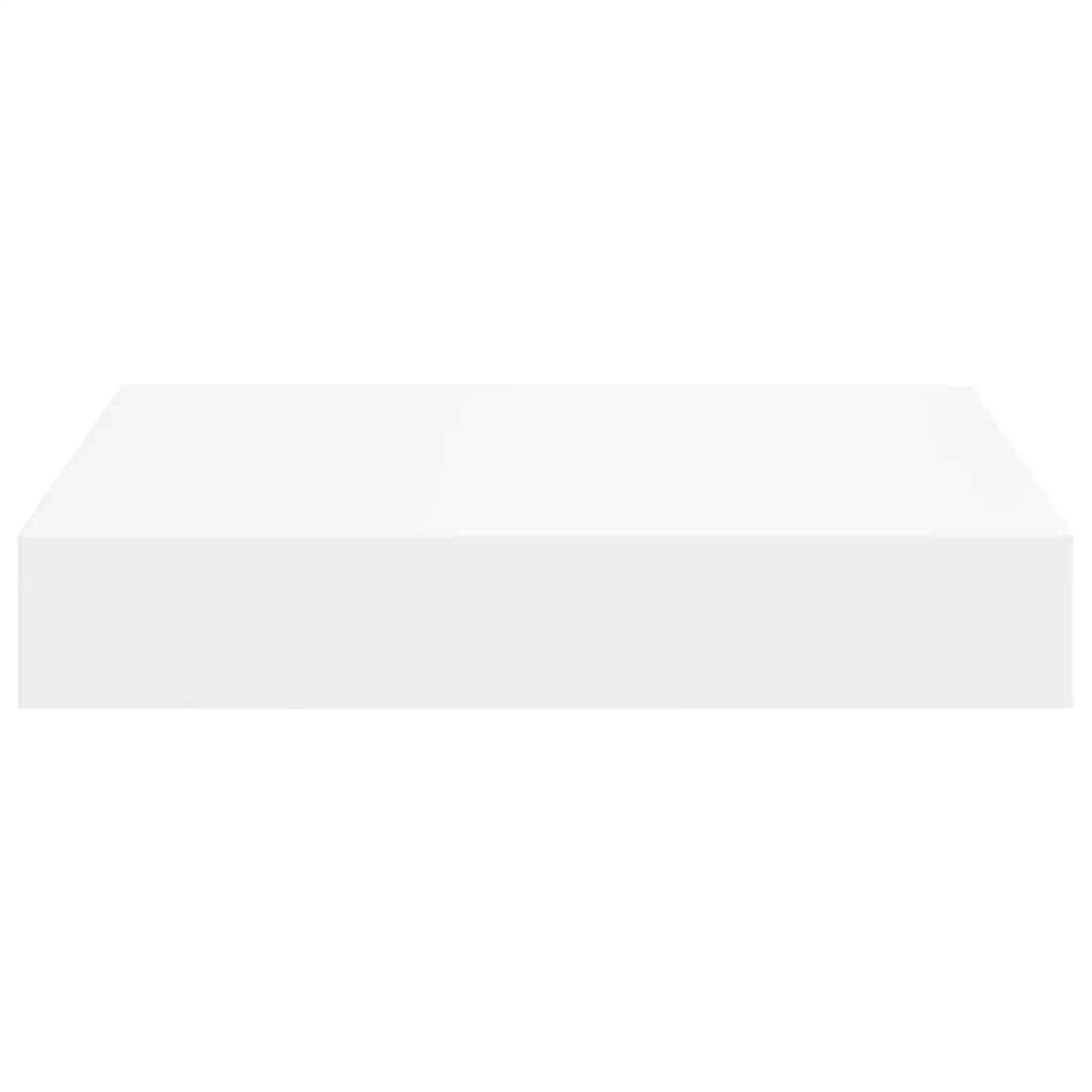 Scaffali a Parete 4 pz Bianchi 23x23,5x3,8 cm in MDF | homemem39