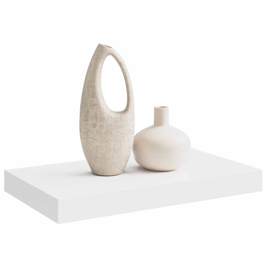 Scaffale a Parete Bianco 40x23,5x3,8 cm in MDF | homemem39