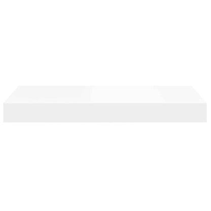Scaffali a Parete 2 pz Bianchi 40x23,5x3,8 cm in MDF | homemem39