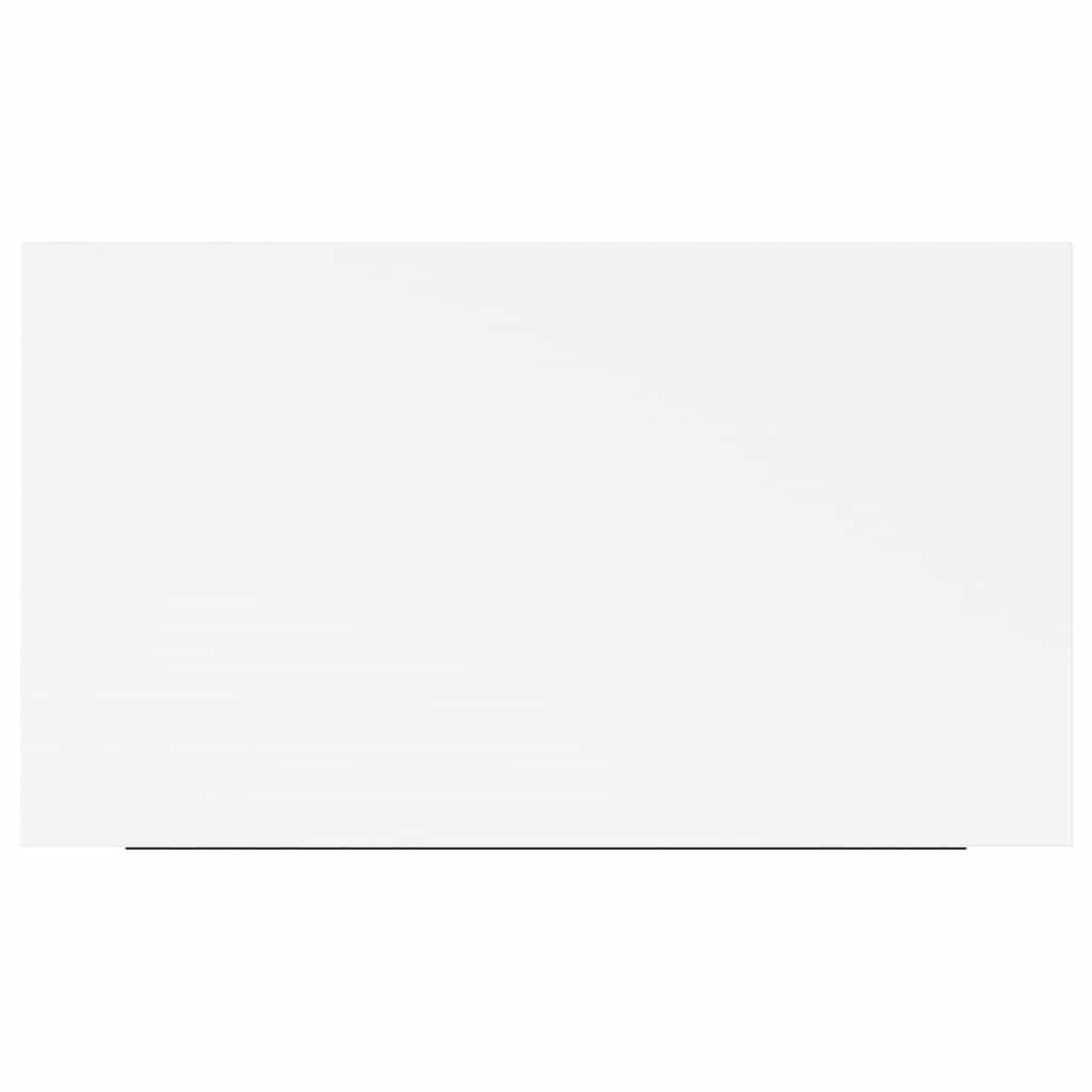 Scaffali a Parete 2 pz Bianchi 40x23x3,8 cm in MDF