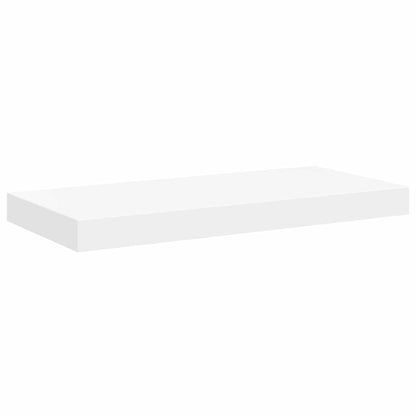 Scaffale a Parete Bianco 50x23,5x3,8 cm in MDF | homemem39
