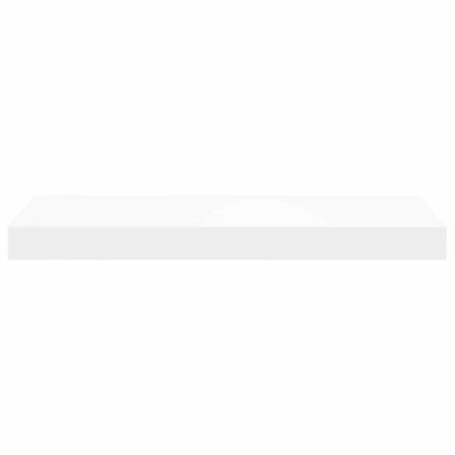 Scaffali a Parete 2 pz Bianchi 50x23,5x3,8 cm in MDF | homemem39