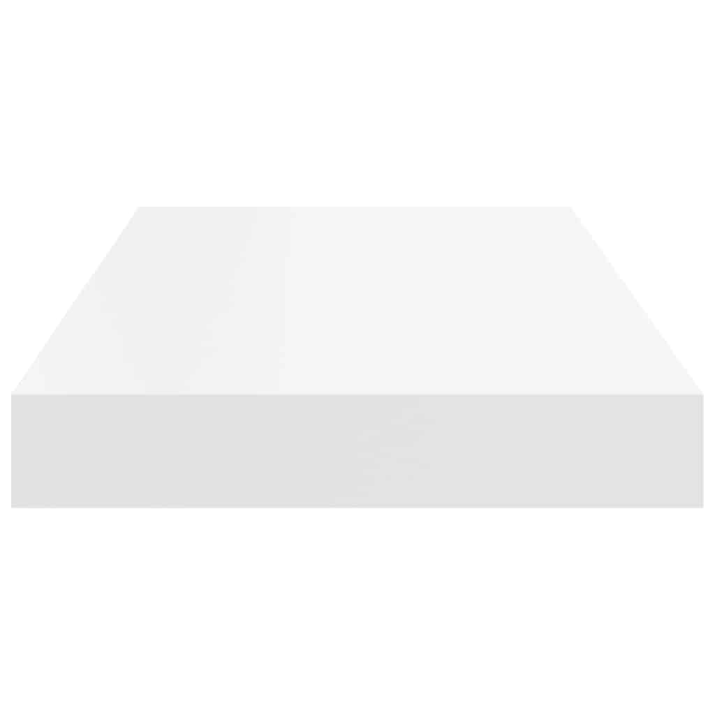 Scaffali a Parete 4 pz Bianchi 50x23,5x3,8 cm in MDF | homemem39