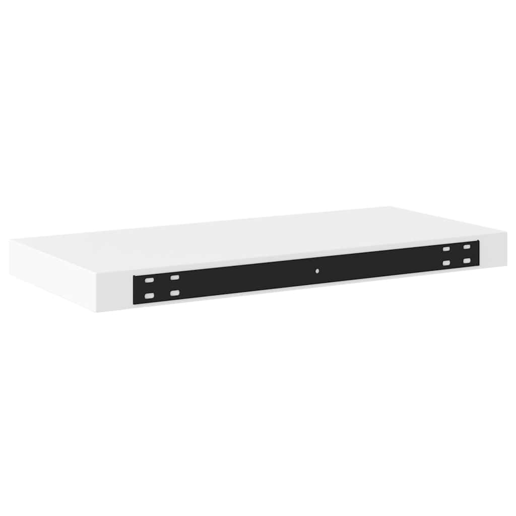 Scaffali a Parete 4 pz Bianchi 50x23,5x3,8 cm in MDF | homemem39