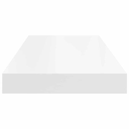 Scaffale a Parete Bianco 60x23,5x3,8 cm in MDF | homemem39