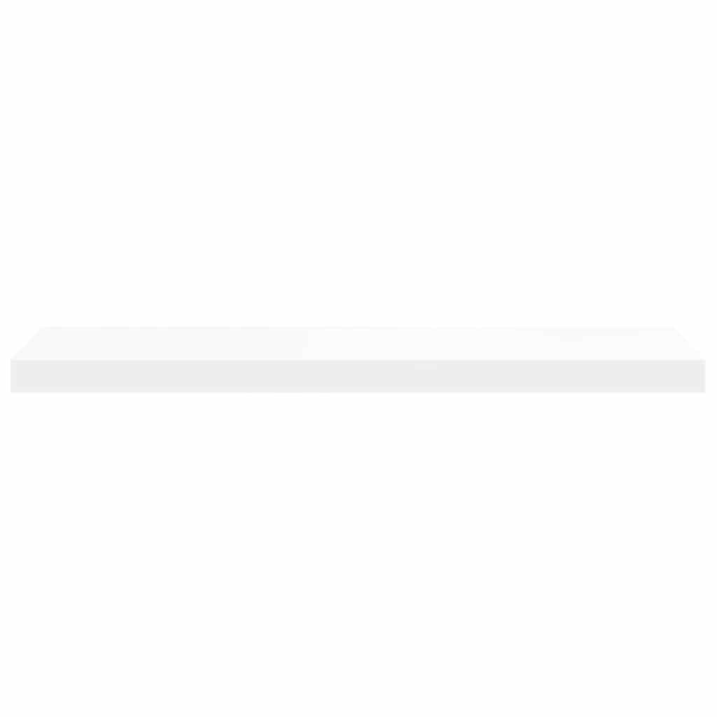 Scaffale a Parete Bianco 80x23,5x3,8 cm in MDF | homemem39