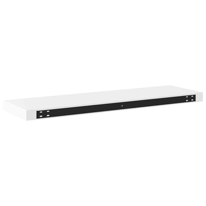 Scaffale a Parete Bianco 80x23,5x3,8 cm in MDF | homemem39