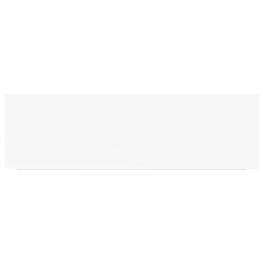 Scaffali a Parete 4 pz Bianchi 80x23,5x3,8 cm in MDF | homemem39
