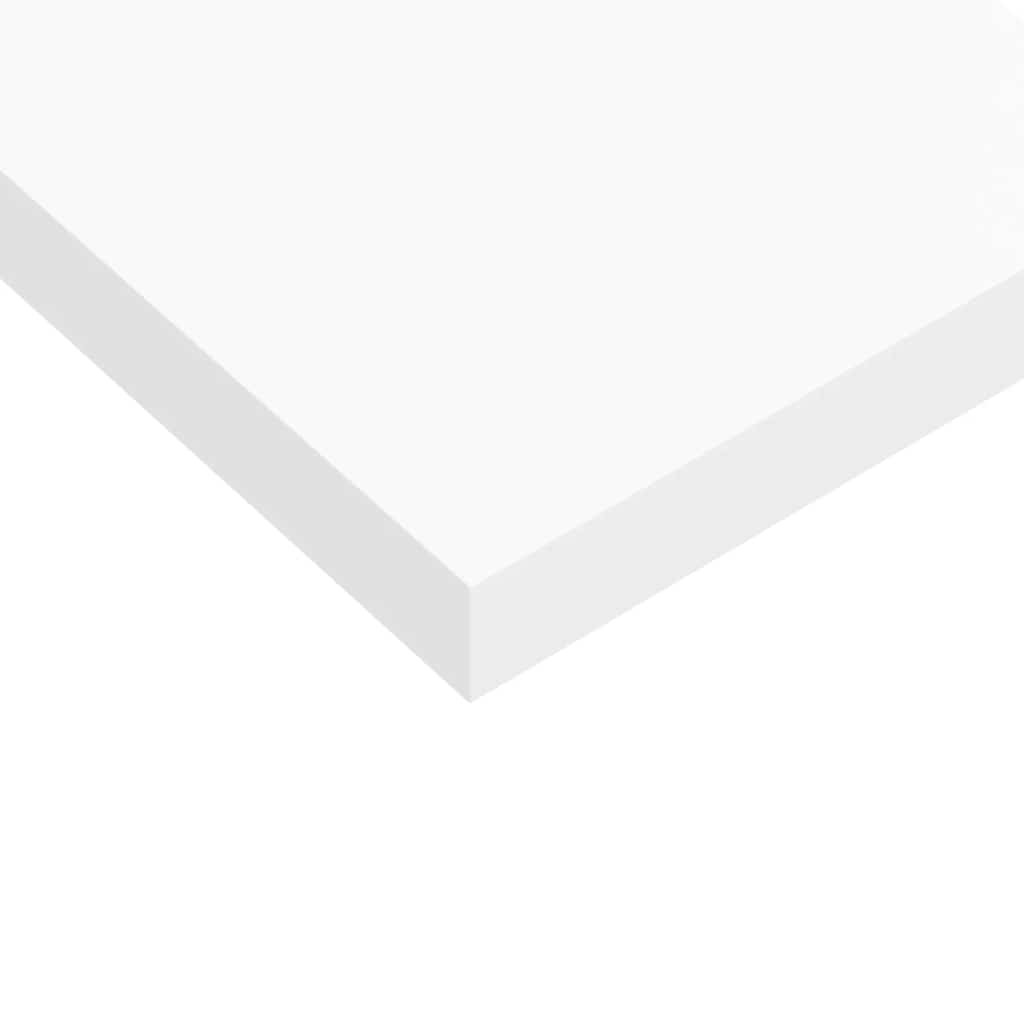 Scaffale a Parete Bianco 90x23,5x3,8 cm in MDF | homemem39