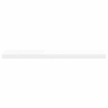 Scaffali a Parete 2 pz Bianchi 90x23,5x3,8 cm in MDF | homemem39