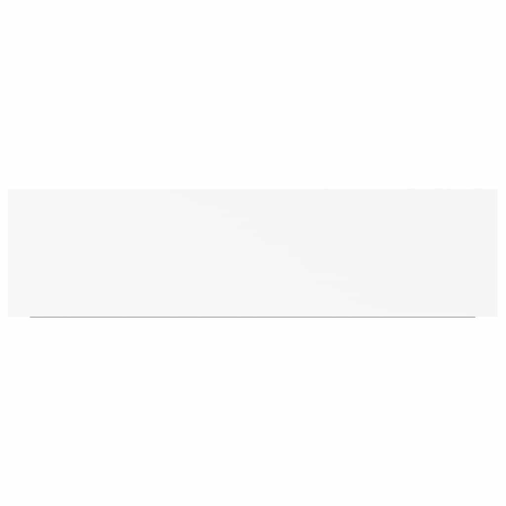 Scaffali a Parete 2 pz Bianchi 90x23,5x3,8 cm in MDF | homemem39