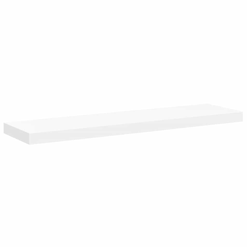 Scaffali a Parete 4 pz Bianchi 90x23,5x3,8 cm in MDF | homemem39