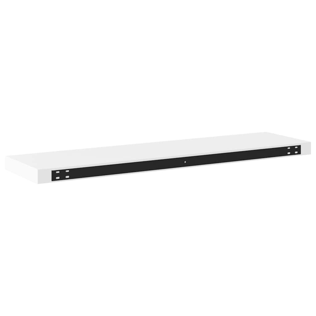 Scaffali a Parete 4 pz Bianchi 90x23,5x3,8 cm in MDF | homemem39