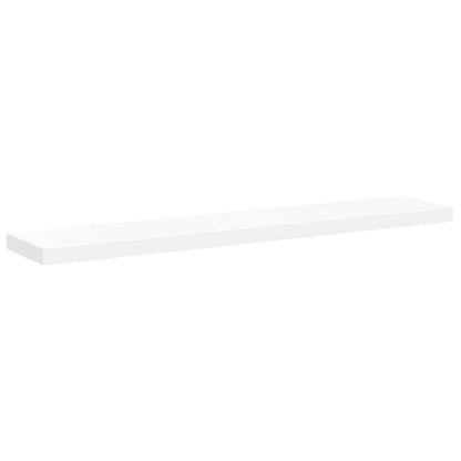 Scaffali a Parete 4 pz Bianchi 120x23,5x3,8 cm in MDF | homemem39
