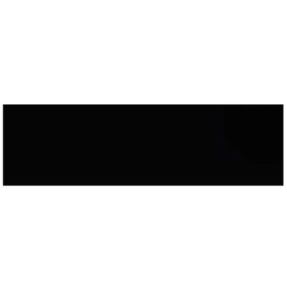Scaffale a Parete Nero 80x23,5x3,8 cm in MDF | homemem39