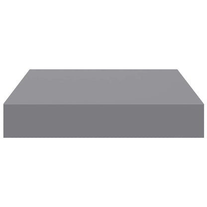 Scaffale a Parete Grigio 23x23,5x3,8 cm in MDF | homemem39