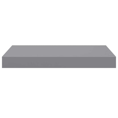 Scaffale a Parete Grigio 40x23,5x3,8 cm in MDF | homemem39