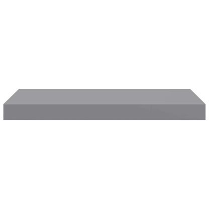 Scaffale a Parete Grigio 50x23,5x3,8 cm in MDF | homemem39