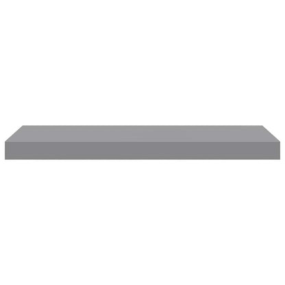 Scaffale a Parete Grigio 60x23,5x3,8 cm in MDF | homemem39