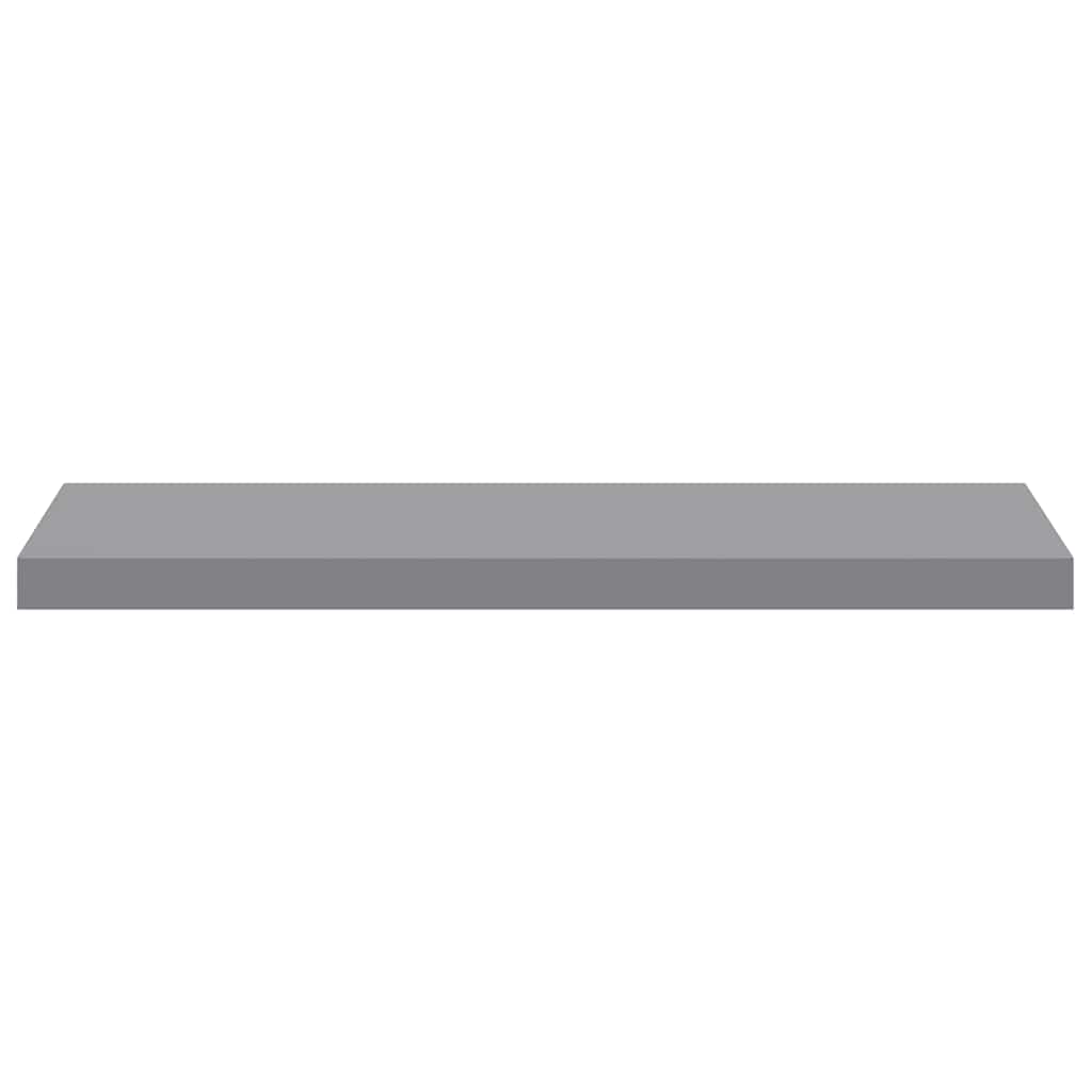 Scaffali a Parete 4 pz Grigi 80x23,5x3,8 cm in MDF | homemem39