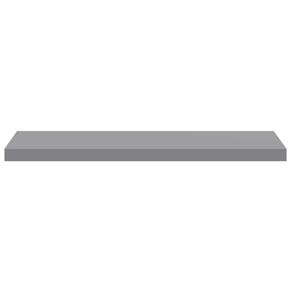 Scaffali a Parete 4 pz Grigi 90x23,5x3,8 cm in MDF | homemem39