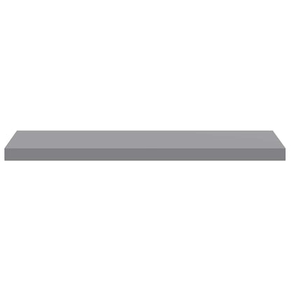 Scaffali a Parete 4 pz Grigi 90x23,5x3,8 cm in MDF | homemem39