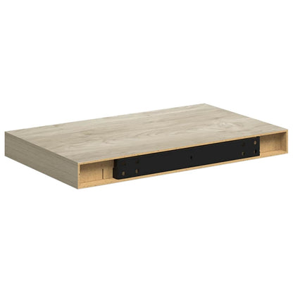 Scaffale a Parete Rovere 40x23,5x3,8 cm in MDF | homemem39