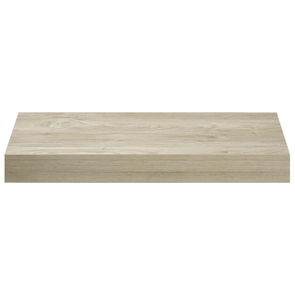 Scaffali a Parete 2 pz Rovere 40x23,5x3,8 cm in MDF | homemem39