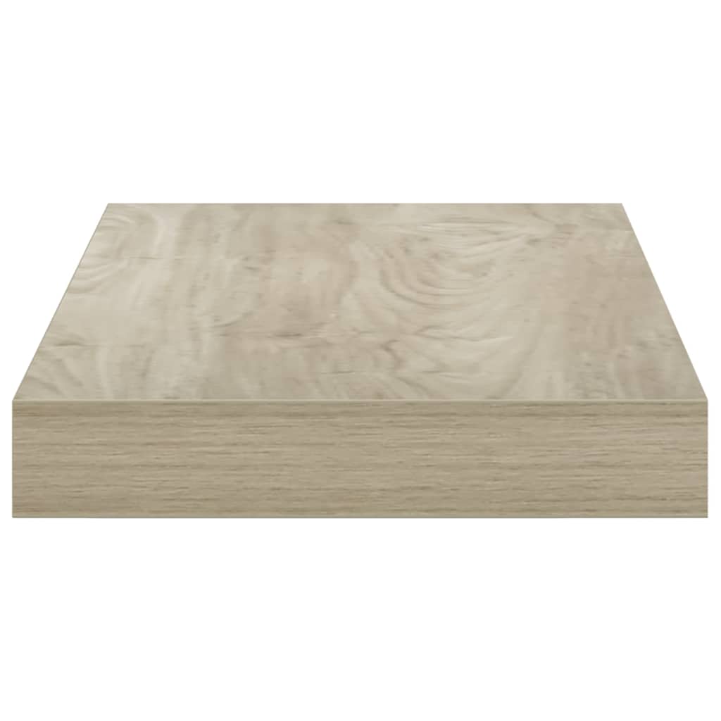 Scaffali a Parete 4 pz Rovere 40x23,5x3,8 cm in MDF