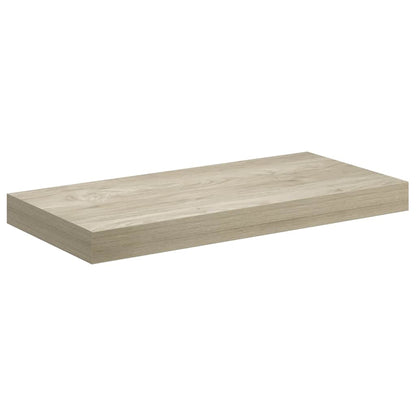 Scaffale a Parete Rovere 40x23,5x3,8 cm in MDF
