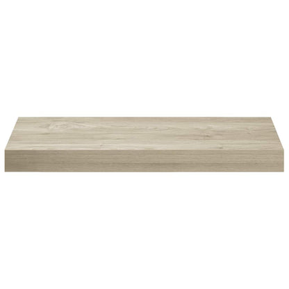 Scaffali a Parete 2 pz Rovere 50x23,5x3,8 cm in MDF | homemem39