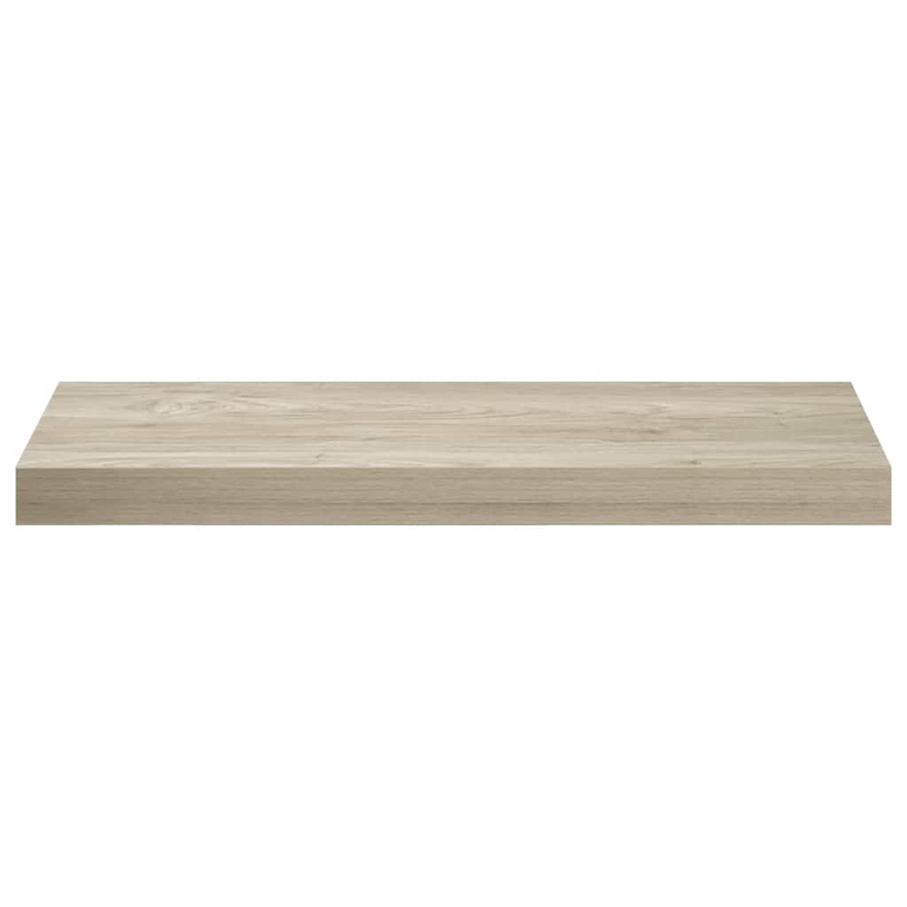 Scaffale a Parete Rovere 60x23,5x3,8 cm in MDF | homemem39