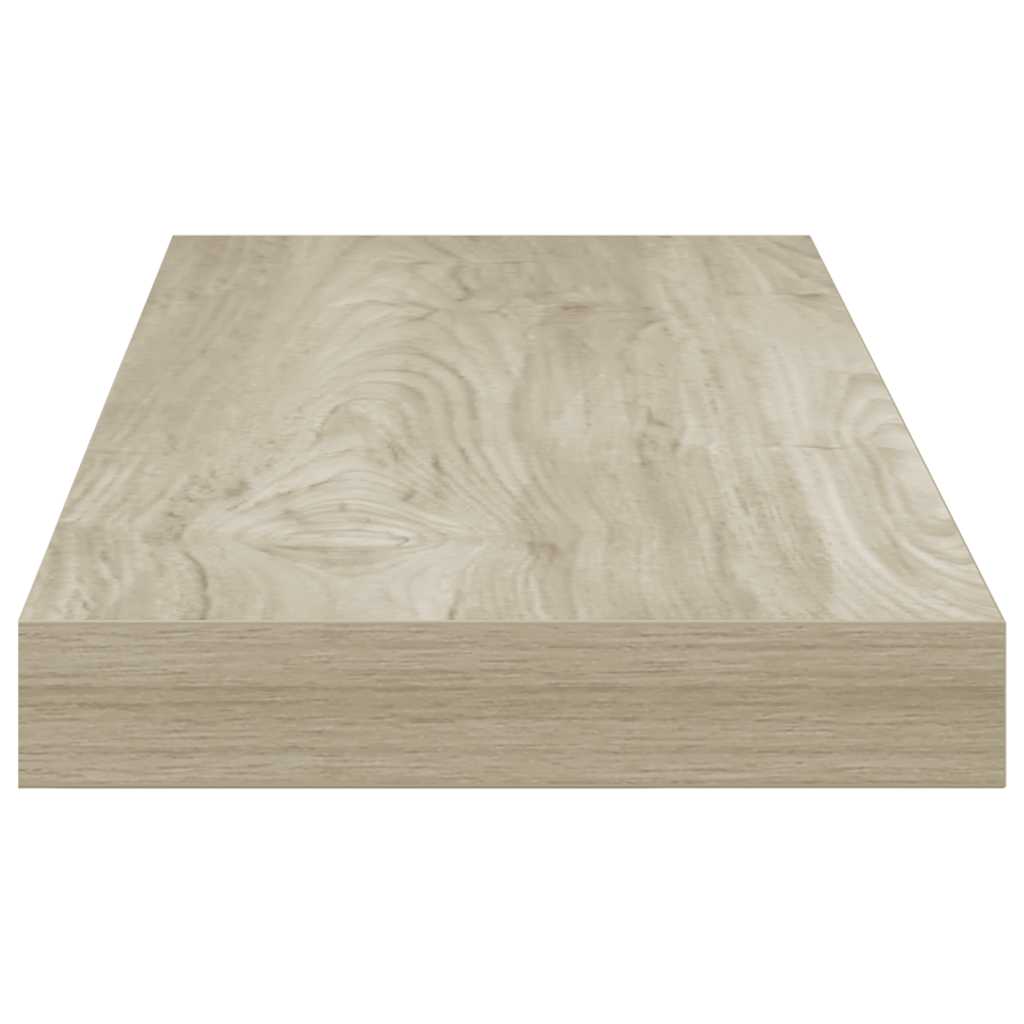 Scaffale a Parete Rovere 60x23,5x3,8 cm in MDF | homemem39
