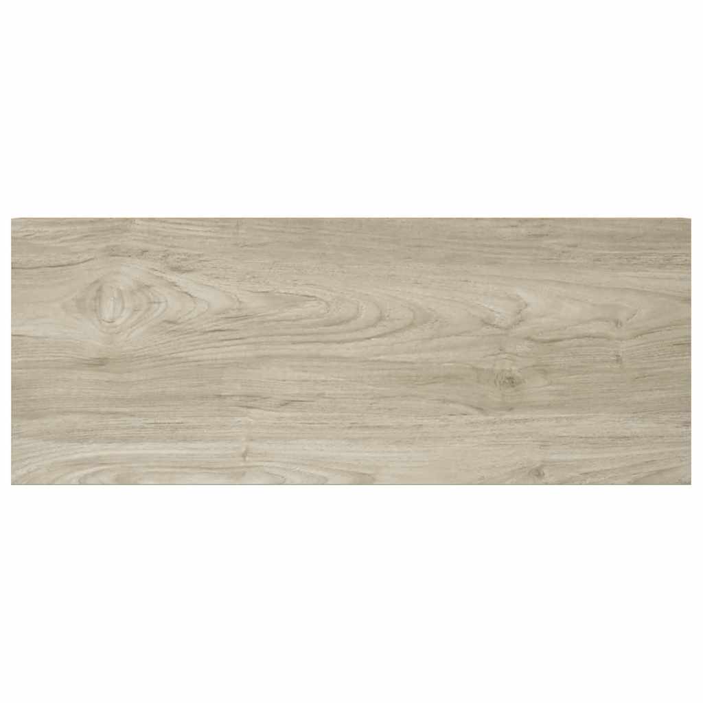 Scaffali a Parete 2 pz Rovere 60x23,5x3,8 cm in MDF | homemem39