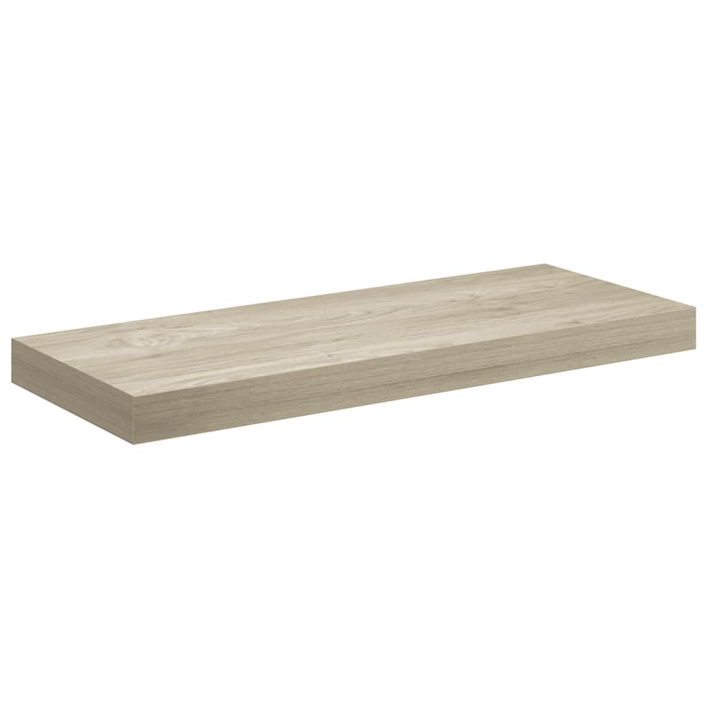 Scaffali a Parete 4 pz Rovere 60x23,5x3,8 cm in MDF | homemem39