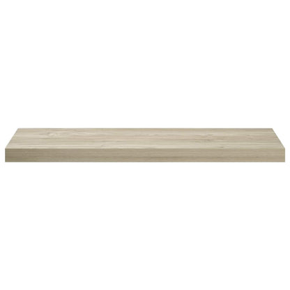 Scaffale a Parete Rovere 80x23,5x3,8 cm in MDF | homemem39