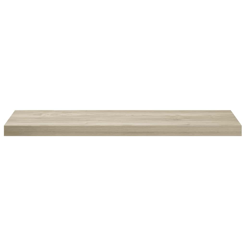 Scaffale a Parete Rovere 90x23,5x3,8 cm in MDF | homemem39