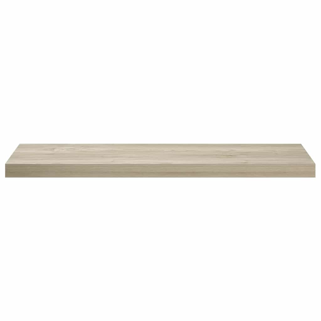Scaffali a Parete 2 pz Rovere 90x23,5x3,8 cm in MDF | homemem39