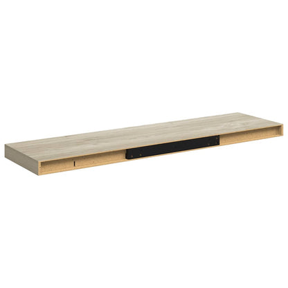 Scaffali a Parete 4 pz Rovere 90x23,5x3,8 cm in MDF | homemem39