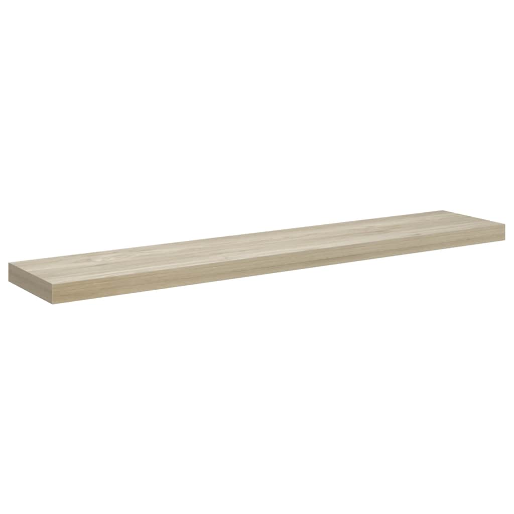 Scaffali a Parete 4 pz Rovere 120x23,5x3,8 cm in MDF | homemem39