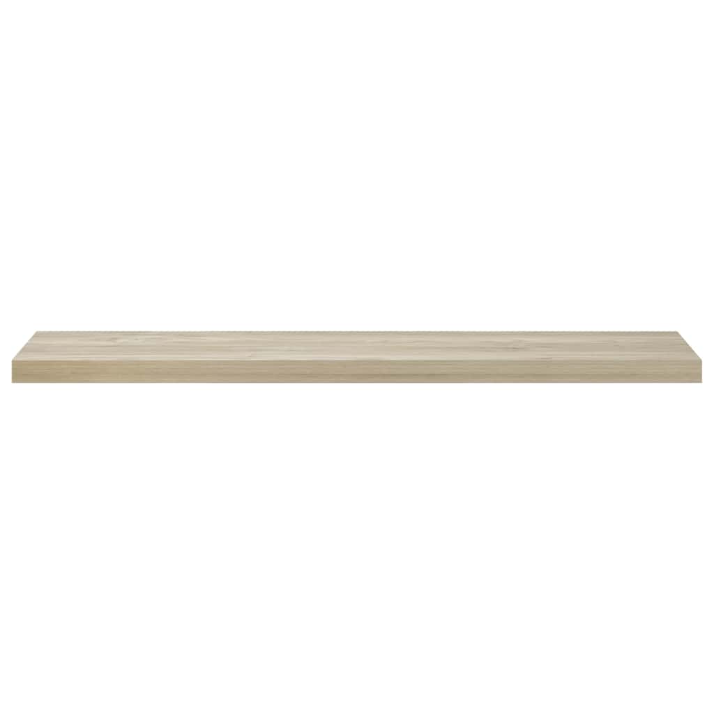 Scaffali a Parete 4 pz Rovere 120x23,5x3,8 cm in MDF | homemem39