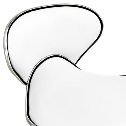 Sgabello da Salone Spa Bianco in Similpelle - homemem39