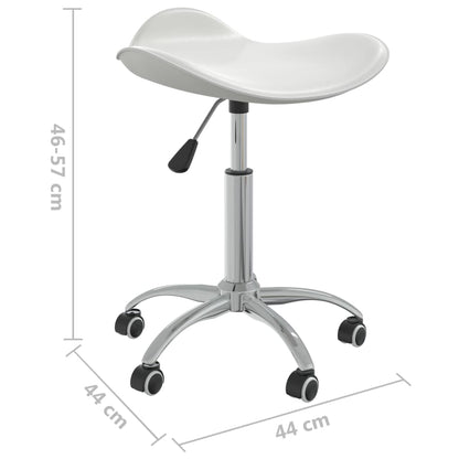 Sgabello da Salone Spa Bianco in Similpelle - homemem39
