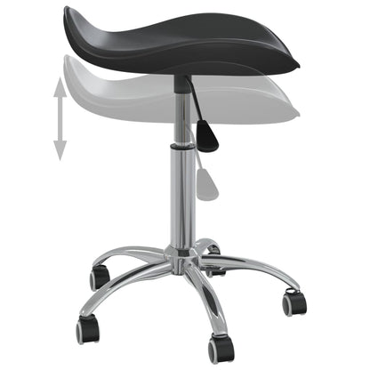 Sgabello da Salone Spa Nero in Similpelle - homemem39