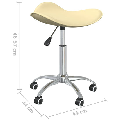Sgabello da Salone Spa Crema in Similpelle - homemem39