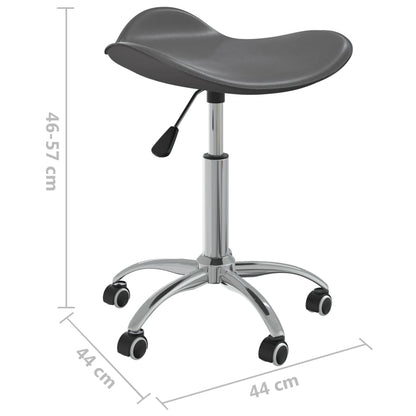 Sgabello da Salone Spa Grigio in Similpelle - homemem39